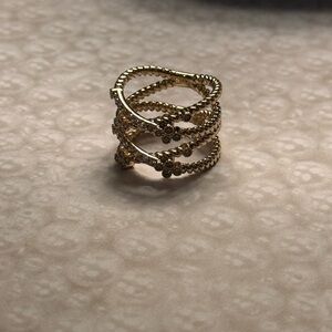 Elegant Gold-Tone Women's Ring